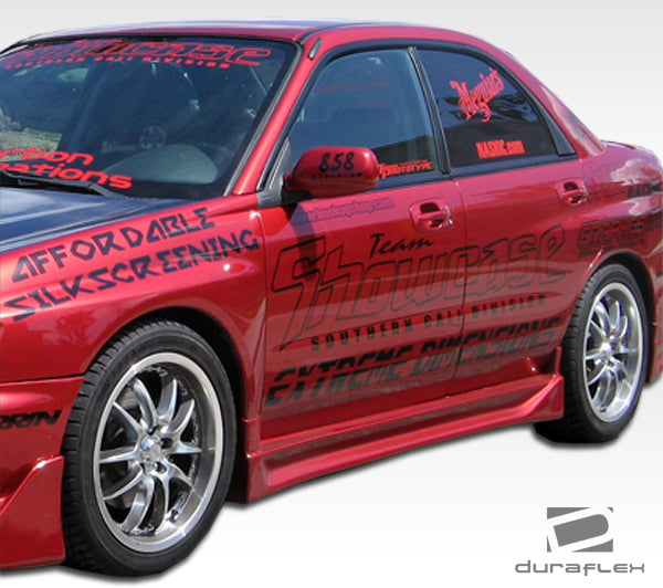 Extreme Dimensions Duraflex C-1 Side Skirts Compatible With 2002-2007 Subaru Impreza - 2 Piece - 100395
