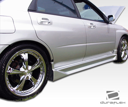 Extreme Dimensions Duraflex C-1 Side Skirts Compatible With 2002-2007 Subaru Impreza - 2 Piece - 100395