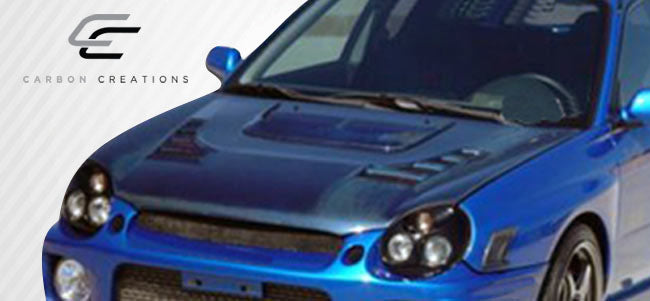 Carbon Creations C-1 Hood Compatible With 2002-2003 Subaru Impreza - 1 Piece - 103124