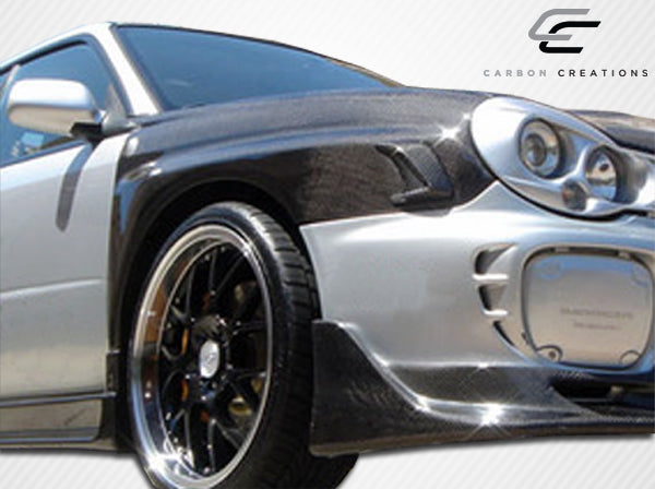 Carbon Creations OEM Look Fender Compatible With 2002-2003 Subaru Impreza - 2 Piece - 102851