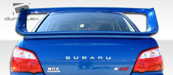 Extreme Dimensions Duraflex STI Look Wing Spoiler Compatible With 2002-2007 Subaru Impreza - 1 Piece - 100601
