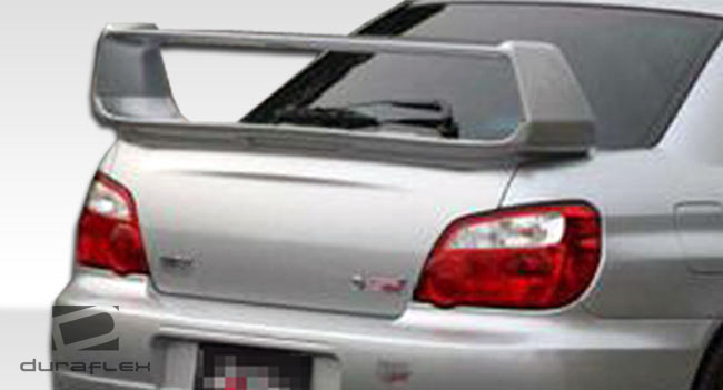 Extreme Dimensions Duraflex STI Look Wing Spoiler Compatible With 2002-2007 Subaru Impreza - 1 Piece - 100601