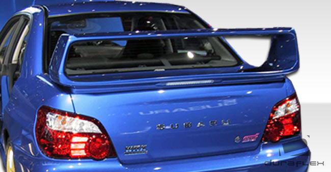 Extreme Dimensions Duraflex STI Look Wing Spoiler Compatible With 2002-2007 Subaru Impreza - 1 Piece - 100601