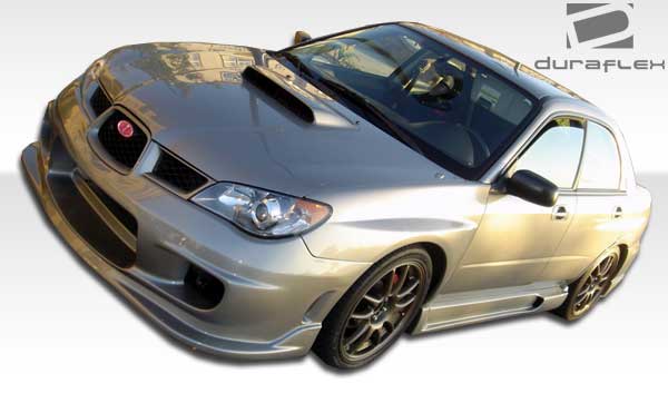 Extreme Dimensions Duraflex I-Spec Side Skirts Compatible With 2002-2007 Subaru Impreza - 2 Piece - 103291