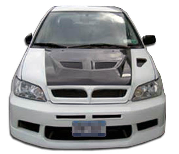 Extreme Dimensions Duraflex Evo 7 Front Bumper Cover Compatible With 2002-2003 Mitsubishi Lancer - 1 Piece - 100369