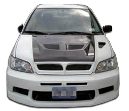 Extreme Dimensions Duraflex Evo 7 Front Bumper Cover Compatible With 2002-2003 Mitsubishi Lancer - 1 Piece - 100369