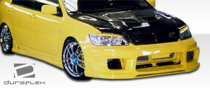 Extreme Dimensions Duraflex K-1 Side Skirts Compatible With 2002-2007 Mitsubishi Lancer - 2 Piece - 100368