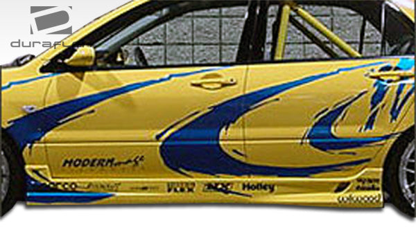 Extreme Dimensions Duraflex K-1 Side Skirts Compatible With 2002-2007 Mitsubishi Lancer - 2 Piece - 100368
