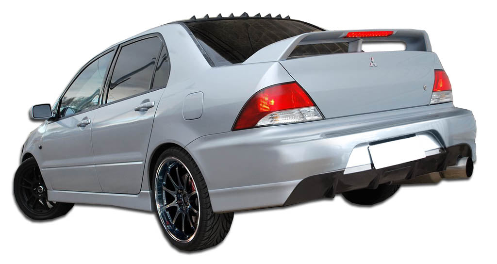 Extreme Dimensions Duraflex MR Edition Rear Bumper Cover Compatible With 2002-2003 Mitsubishi Lancer - 1 Piece - 107099