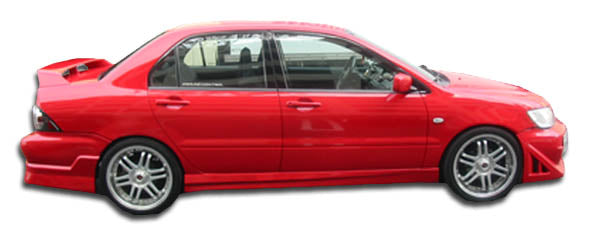 Extreme Dimensions Duraflex Walker Side Skirts Compatible With 2002-2003 Mitsubishi Lancer - 2 Piece - 100372