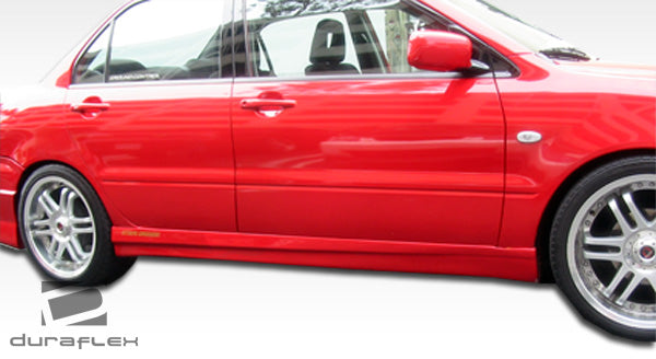 Extreme Dimensions Duraflex Walker Side Skirts Compatible With 2002-2003 Mitsubishi Lancer - 2 Piece - 100372