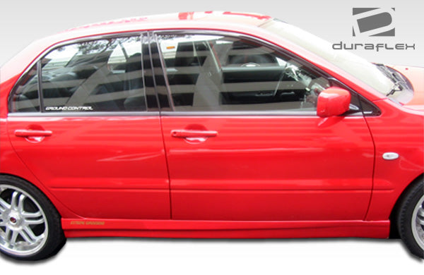 Extreme Dimensions Duraflex Walker Side Skirts Compatible With 2002-2003 Mitsubishi Lancer - 2 Piece - 100372
