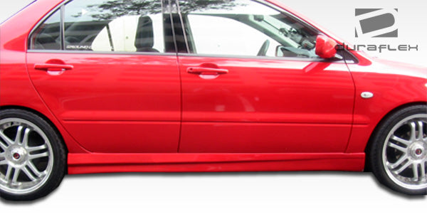 Extreme Dimensions Duraflex Walker Side Skirts Compatible With 2002-2003 Mitsubishi Lancer - 2 Piece - 100372