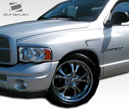 Extreme Dimensions Duraflex Platinum Fender Compatible With 2002-2005 Dodge Ram - 2 Piece - 100336