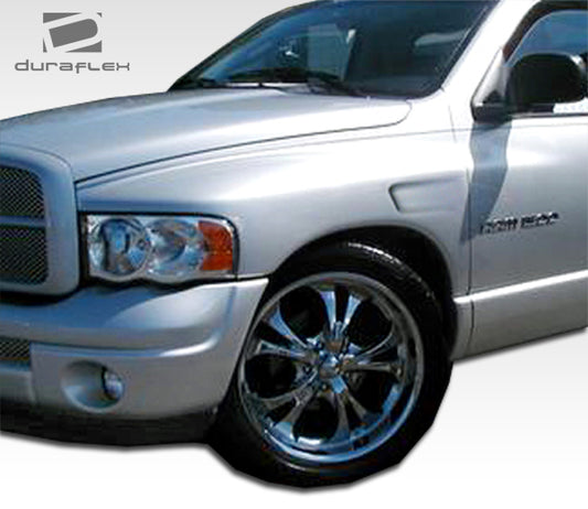 Extreme Dimensions Duraflex Platinum Fender Compatible With 2002-2005 Dodge Ram - 2 Piece - 100336