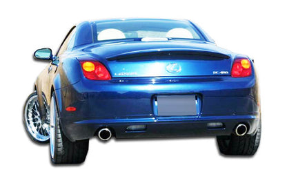 Extreme Dimensions Duraflex W-1 Rear Lip Add On Spoiler Compatible With 2002-2010 Lexus SC - 1 Piece - 103577