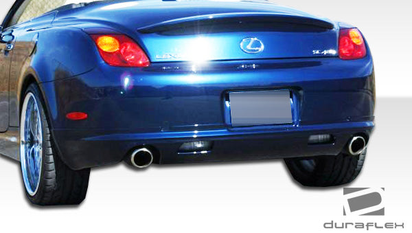 Extreme Dimensions Duraflex W-1 Rear Lip Add On Spoiler Compatible With 2002-2010 Lexus SC - 1 Piece - 103577