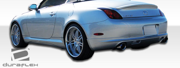 Extreme Dimensions Duraflex W-1 Rear Lip Add On Spoiler Compatible With 2002-2010 Lexus SC - 1 Piece - 103577