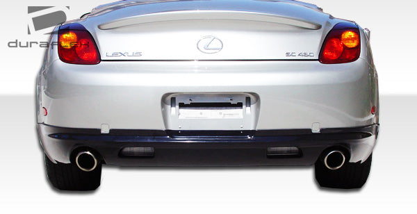 Extreme Dimensions Duraflex W-1 Rear Lip Add On Spoiler Compatible With 2002-2010 Lexus SC - 1 Piece - 103577