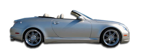 Extreme Dimensions Duraflex W-1 Side Skirts Compatible With 2002-2010 Lexus SC - 2 Piece - 103576