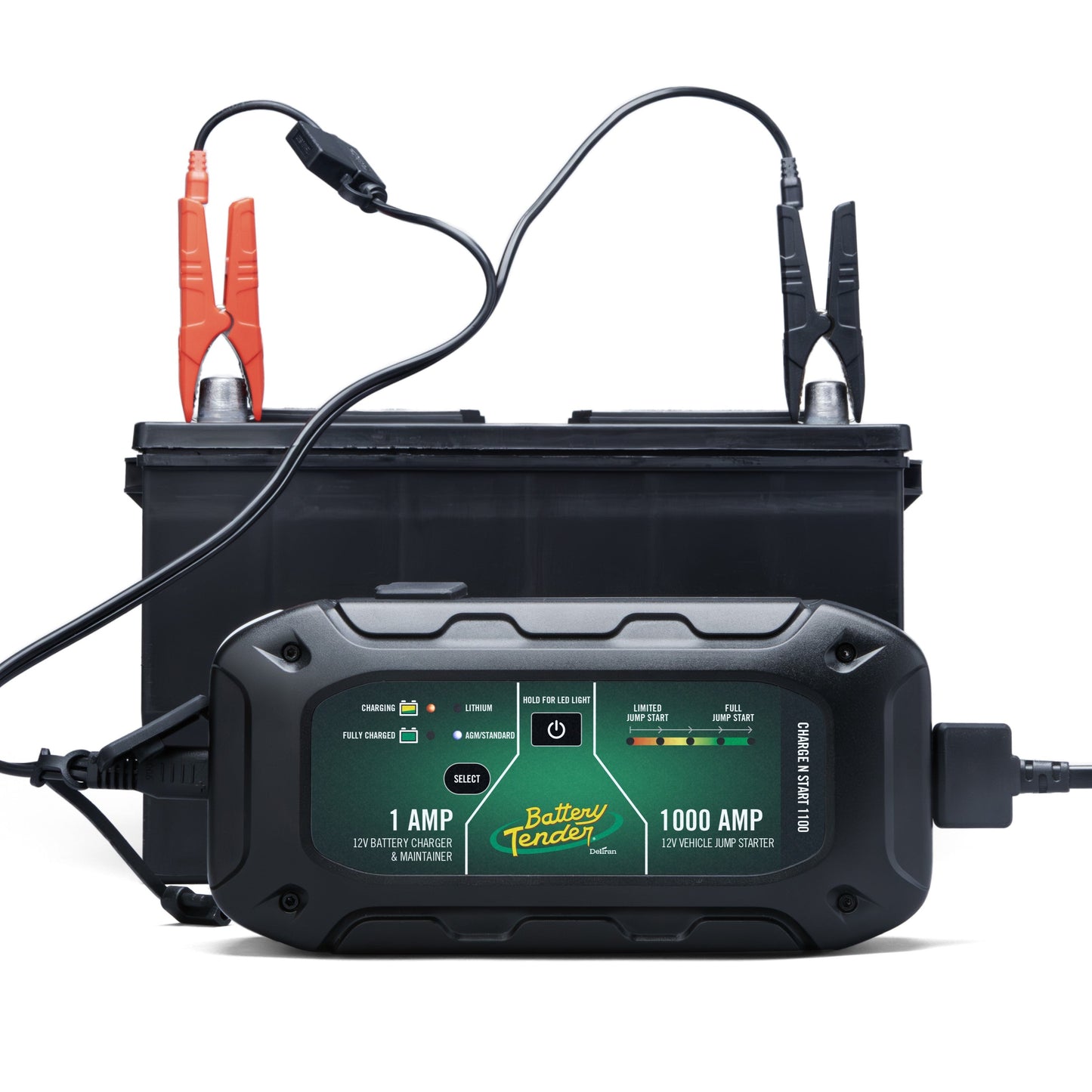 Charge N Start 1100 1 AMP Battery Charger & 1000 AMP Jump Starter