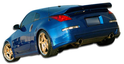 Extreme Dimensions Duraflex AM-S Rear Lip Add On Spoiler Diffuser Compatible With 2003-2008 Nissan 350Z - 1 Piece - 104986