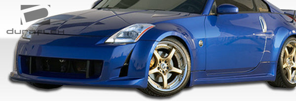 Extreme Dimensions Duraflex AM-S Side Skirts Compatible With 2003-2008 Nissan 350Z - 2 Piece - 104985