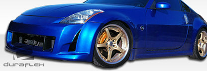 Extreme Dimensions Duraflex AM-S Side Skirts Compatible With 2003-2008 Nissan 350Z - 2 Piece - 104985