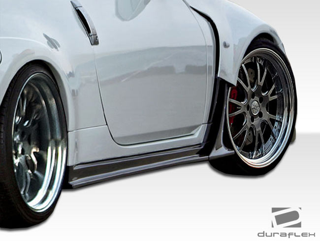 Extreme Dimensions Duraflex AM-S Wide Body Front Fenders Compatible With 2003-2008 Nissan 350Z - 4 Piece - 107228
