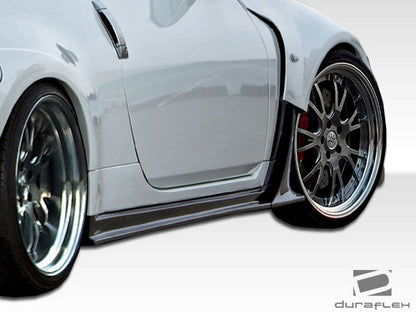 Extreme Dimensions Duraflex AM-S Wide Body Front Fenders Compatible With 2003-2008 Nissan 350Z - 4 Piece - 107228