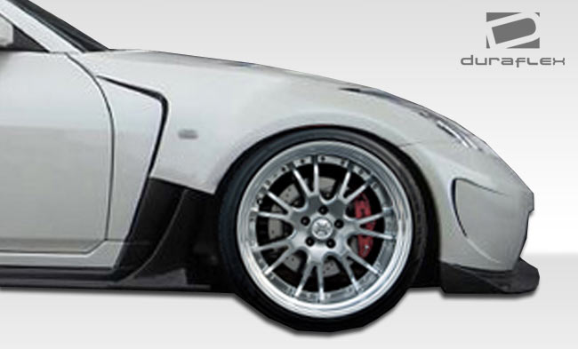 Extreme Dimensions Duraflex AM-S Wide Body Front Fenders Compatible With 2003-2008 Nissan 350Z - 4 Piece - 107228
