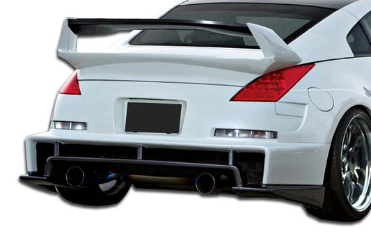 Extreme Dimensions Duraflex AM-S Wide Body Rear Lip Add On Spoiler Diffuser Compatible With 2003-2008 Nissan 350Z - 1 Piece - 107227