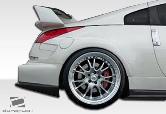 Extreme Dimensions Duraflex AM-S Wide Body Rear Fender Flares Compatible With 2003-2008 Nissan 350Z - 2 Piece - 107229