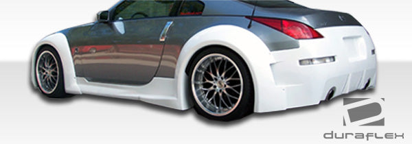 Extreme Dimensions Duraflex B-2 Wide Body Rear Fender Flares Compatible With 2003-2008 Nissan 350Z - 2 Piece - 103350