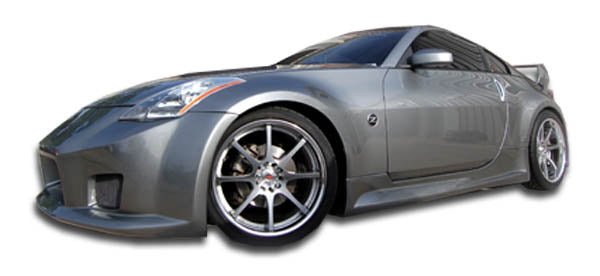 Extreme Dimensions Duraflex B-2 Wide Body Side Skirts Compatible With 2003-2008 Nissan 350Z - 2 Piece - 103351