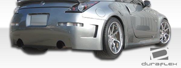 Extreme Dimensions Duraflex B-2 Wide Body Side Skirts Compatible With 2003-2008 Nissan 350Z - 2 Piece - 103351