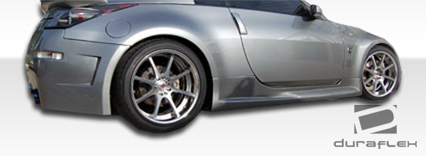 Extreme Dimensions Duraflex B-2 Wide Body Side Skirts Compatible With 2003-2008 Nissan 350Z - 2 Piece - 103351