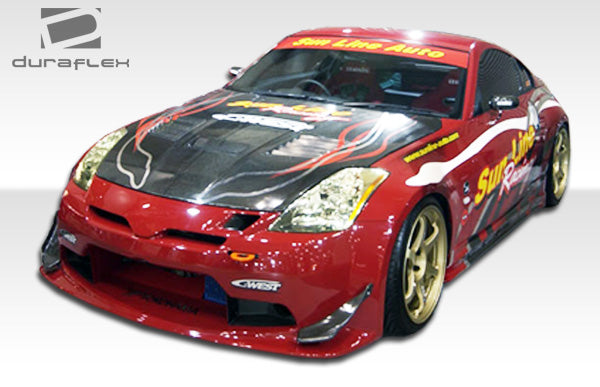 Extreme Dimensions Duraflex C-2 Front Bumper Cover Compatible With 2003-2008 Nissan 350Z - 1 Piece - 100490