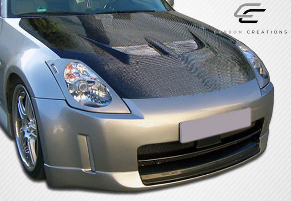 Carbon Creations Evo Hood Compatible With 2003-2006 Nissan 350Z - 1 Piece - 104188