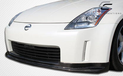 Carbon Creations N-1 Front Lip Spoiler Compatible With 2003-2005 Nissan 350Z - 1 Piece - 104221