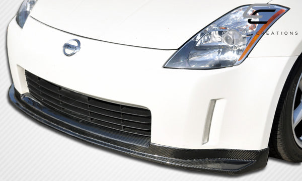 Carbon Creations N-1 Front Lip Spoiler Compatible With 2003-2005 Nissan 350Z - 1 Piece - 104221