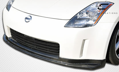 Carbon Creations N-1 Front Lip Spoiler Compatible With 2003-2005 Nissan 350Z - 1 Piece - 104221