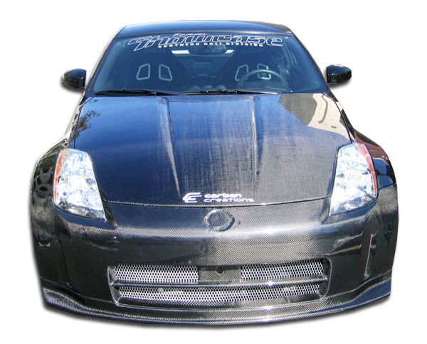 Carbon Creations N-1 Front Bumper Cover Compatible With 2003-2008 Nissan 350Z - 1 Piece - 102792