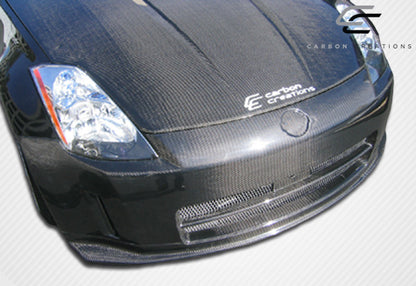 Carbon Creations N-1 Front Bumper Cover Compatible With 2003-2008 Nissan 350Z - 1 Piece - 102792