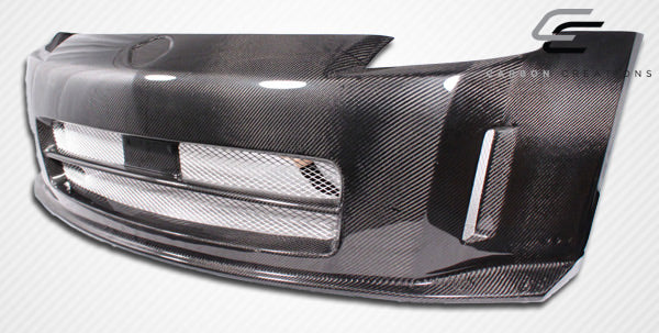 Carbon Creations N-1 Front Bumper Cover Compatible With 2003-2008 Nissan 350Z - 1 Piece - 102792