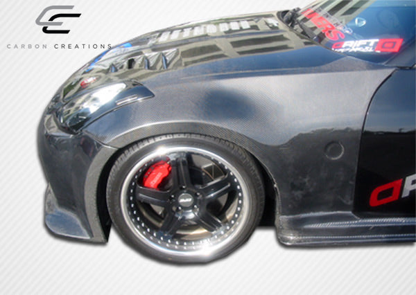 Carbon Creations OEM Look Fender Compatible With 2003-2008 Nissan 350Z - 2 Piece - 102858