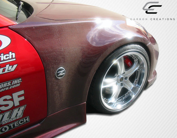 Carbon Creations OEM Look Fender Compatible With 2003-2008 Nissan 350Z - 2 Piece - 102858