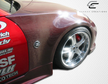 Carbon Creations OEM Look Fender Compatible With 2003-2008 Nissan 350Z - 2 Piece - 102858
