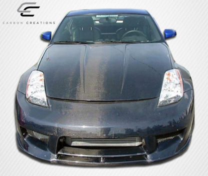 Carbon Creations OEM Look Hood Compatible With 2003-2006 Nissan 350Z - 1 Piece - 100501