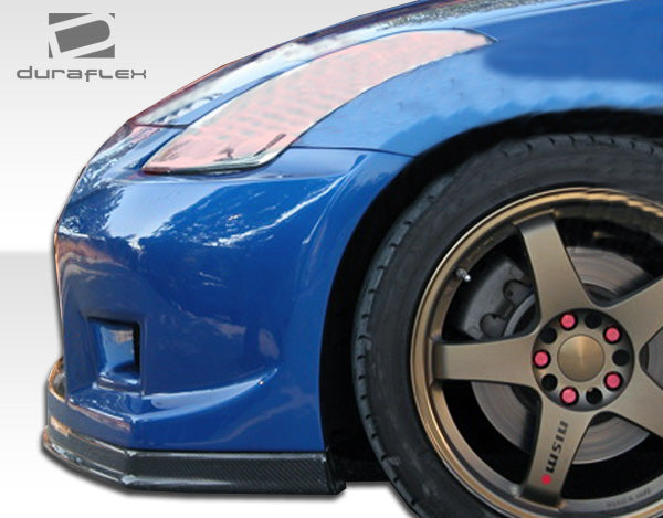 Extreme Dimensions Duraflex GT-R Front Bumper Cover Compatible With 2003-2008 Nissan 350Z - 1 Piece - 105901